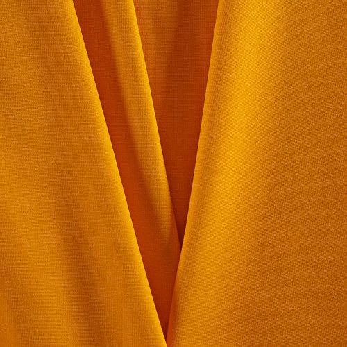 Джерси 014-15726 шафрановый однотонный