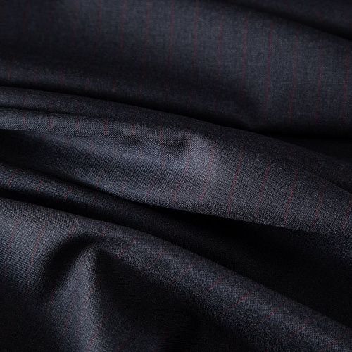 Ткань костюмная 025-19969 графит полоска