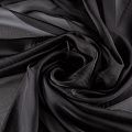Шифон К33-897 черный однотонный
