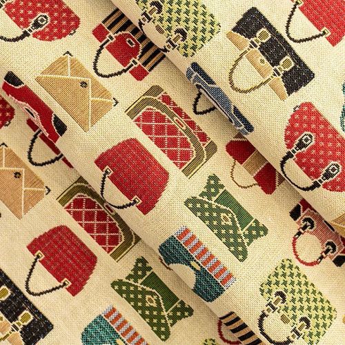 Гобелен гостиный Т415-02-02 песочный сумочки