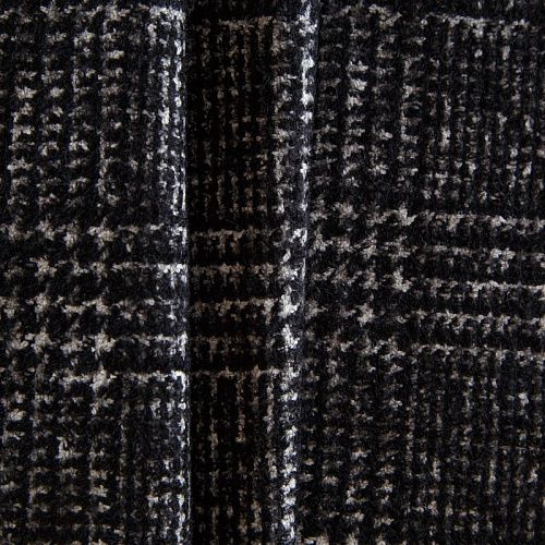 Шерсть костюмно-пальтовая Fabiana Filippi 066-16451 черный клетка