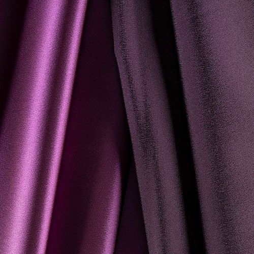 Атлас ватуссо К2-459 брусничный однотонный