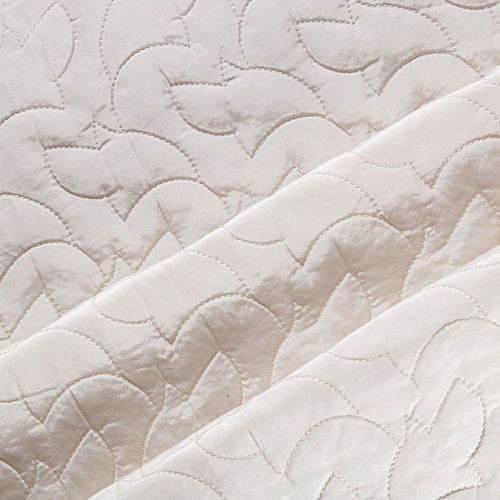 Ткань курточная 033-05338 молочный однотонный