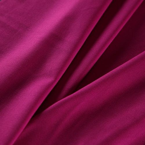 Ткань костюмная стрейч 025-15235 темная фуксия однотонный