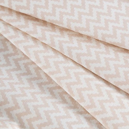 Ткань с водо- и грязеотталкивающей пропиткой 22-02-20709 пудровый принтованный