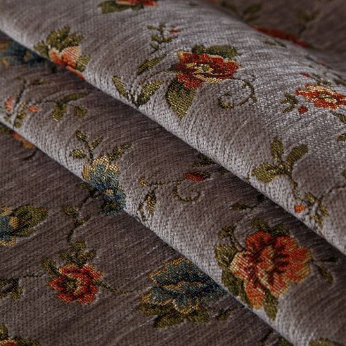 Гобелен 22-02-14481 серый принтованный