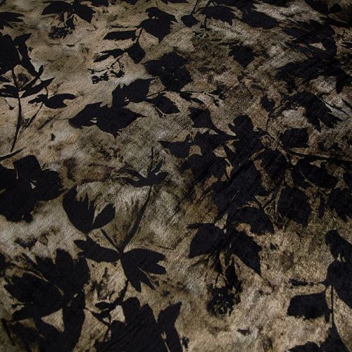 Бархат Armani 002-19283 черный/золото