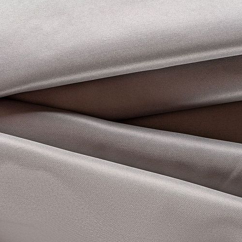 Ткань портьерная сатин h-305 см 16-02-00540 светло-серый однотонный