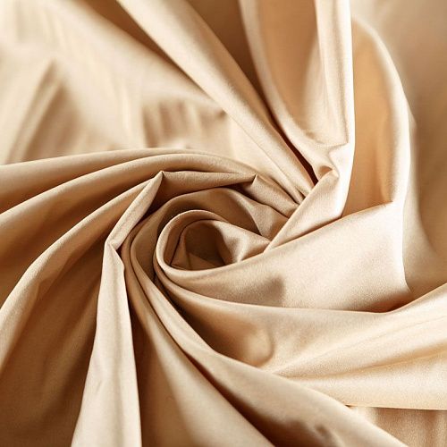 Ткань плащевая 042-06778 топленое молоко однотонный