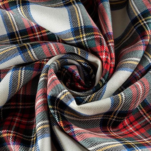 Шерсть К12-129 молочный принтованный