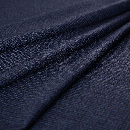 Ткань костюмная 025-19954 черно-синий