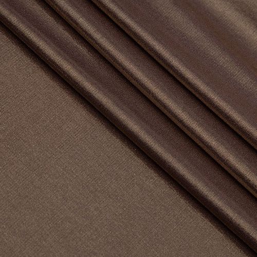 Трикотаж с напылением 056-19028 какао