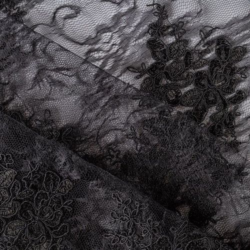 Гипюр К19-223 черный