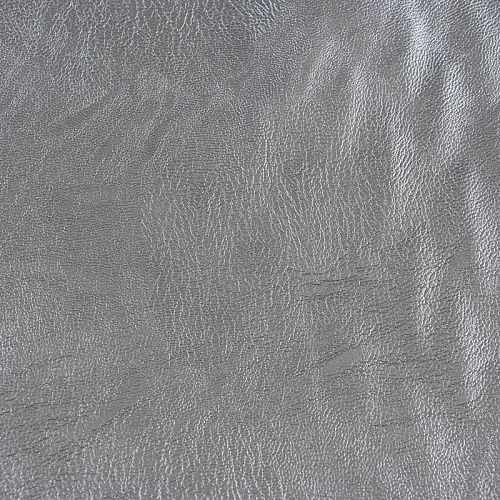 Экокожа на хлопке 070-11789 серебристый однотонный