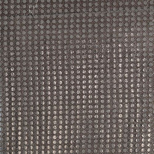 Пайетки на трикотаже К33-1018 col.14 черный с серебром