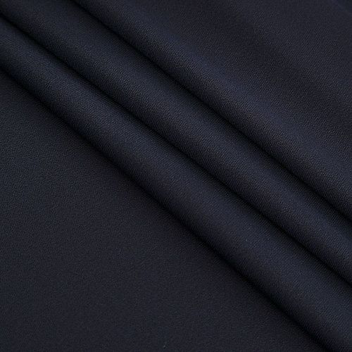 Трикотаж вискозный 056-16449 синий космос однотонный