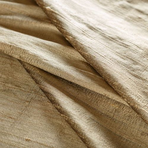 Дикий шелк 016-04740 золотисто-бежевый однотонный