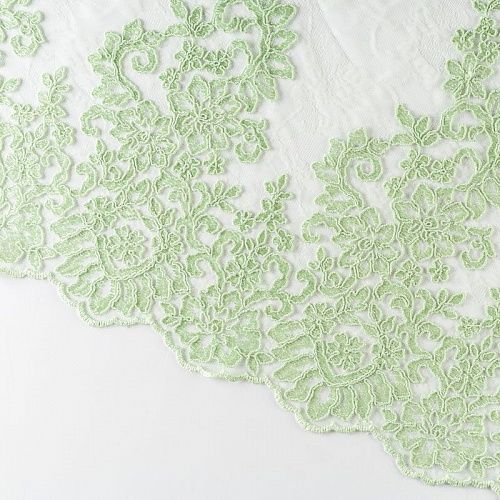 Гипюр К05-525 светло-зеленый