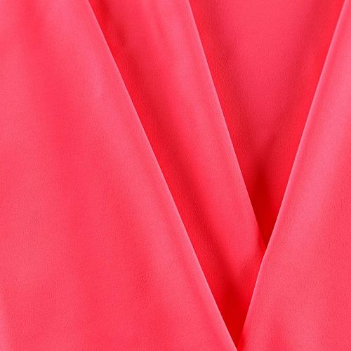 Лайкра 005-07521 кораллово-розовый однотонный