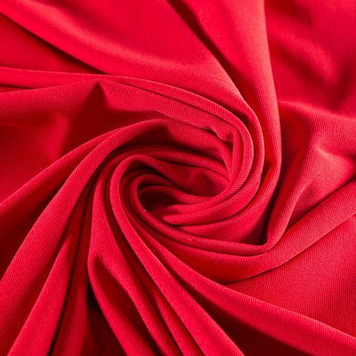 Джерси 014-03651 ягодный однотонный