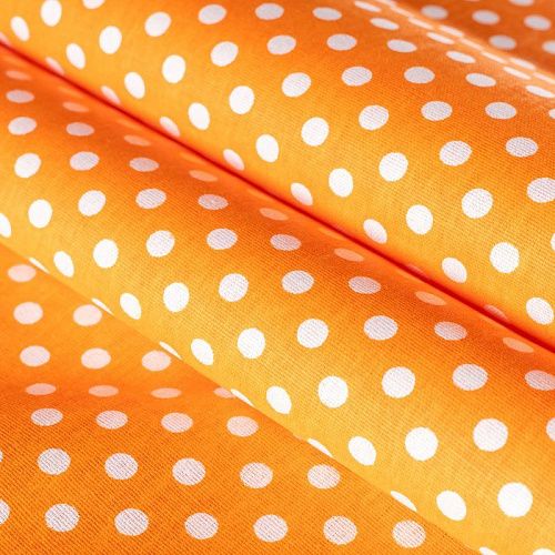 Бязь 007-00640 оранжевый принтованный