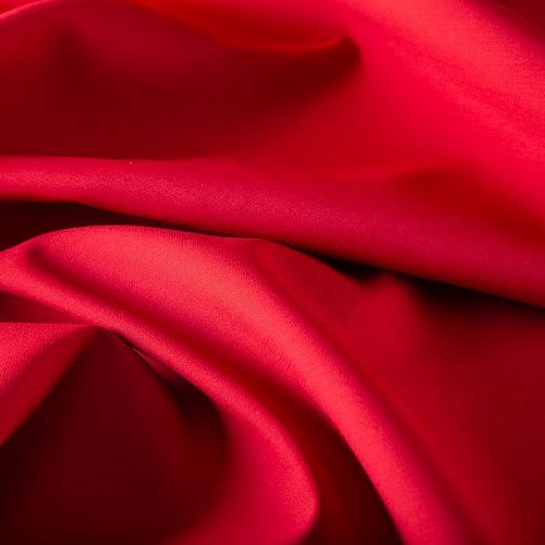 Ткань костюмная дублированная Valentino 025-19797 красный однотонный