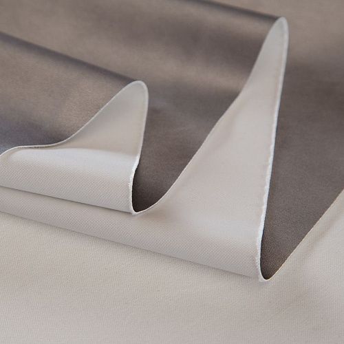 Экокожа стрейч 070-18713 серебристо-серый однотонный