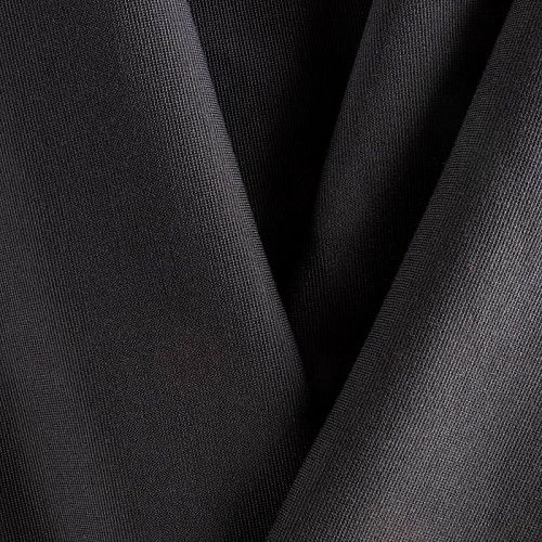 Трикотаж К36-158 черный однотонный