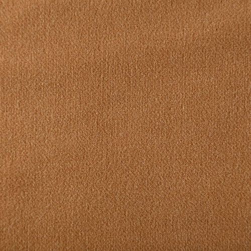Бархат 002-06315 карамельный однотонный