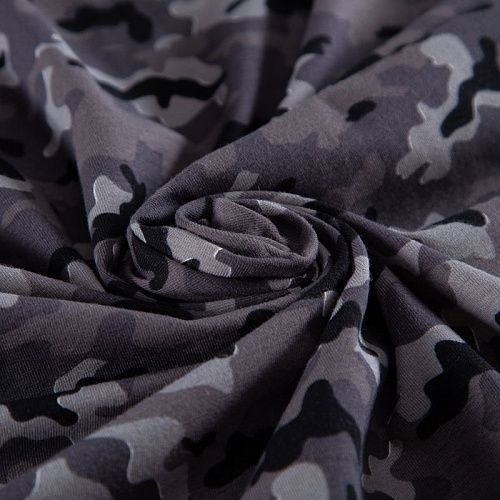 Трикотаж 056-20203 серый принтованный