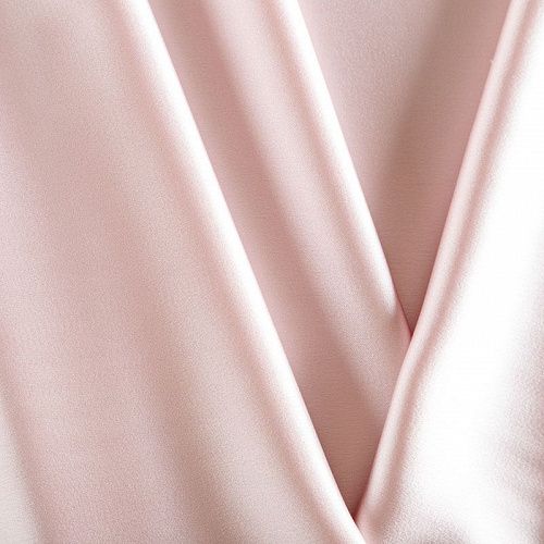 Сатин 001-06996 пудровый однотонный