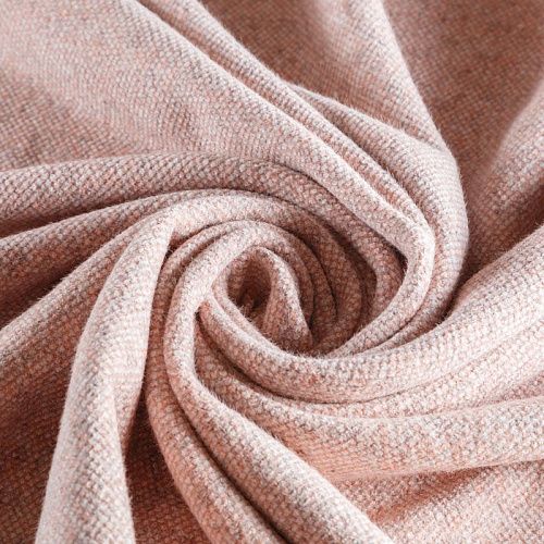 Пальтовый трикотаж 040-06039 розовый меланж