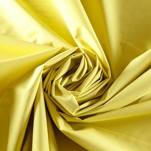 Ткань плащевая 042-07159 лимонный однотонный
