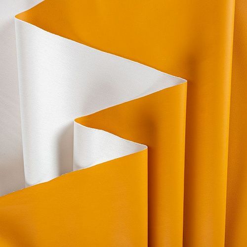 Экокожа 070-01667 золотисто-медовый однотонный