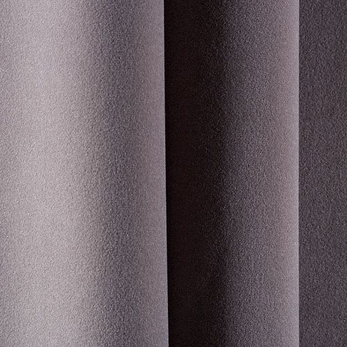 Ткань мебельная микрофлок 22-02-00765 графитовый однотонный