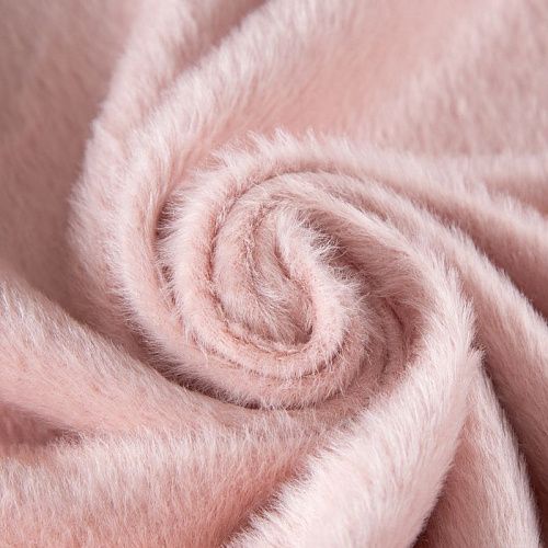 Альпака пальтовая 040-20107 разбеленный розовый