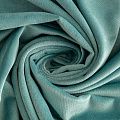 Ткань портьерная бархат 534-02-01 бирюзовый однотонный