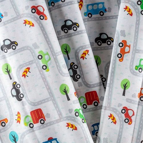 Бязь 007-00669 белый принтованный