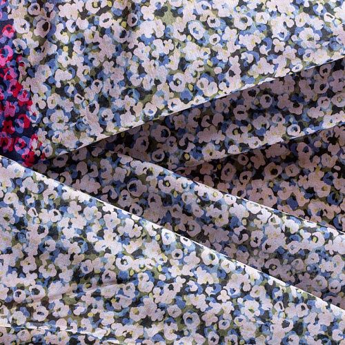 Батист 003-00875 нежно-розовый принтованный