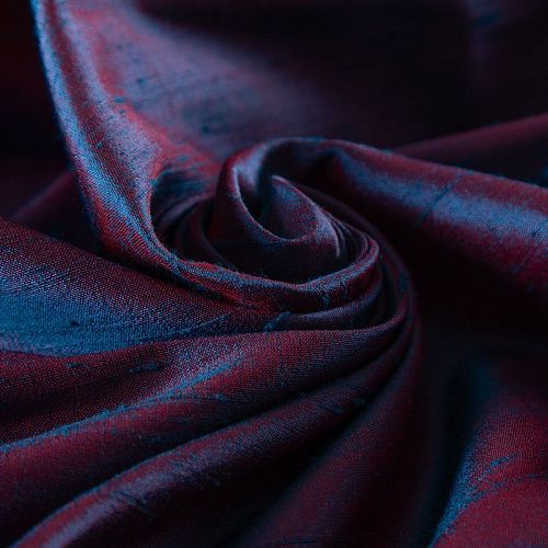 Дикий шелк 016-04870 винно-синий хамелеон