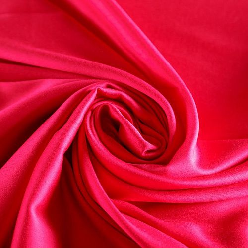 Шелк-штапель стрейч 069-06848 col.24 малиново-розовый однотонный