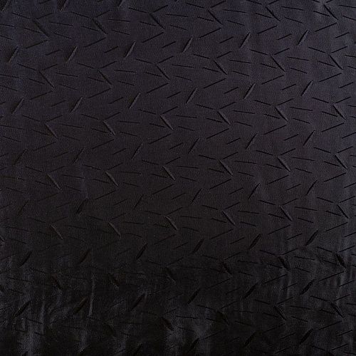 Ткань подкладочная 045-01940 черный жаккардовый