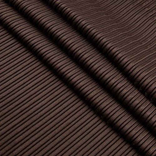 Вельвет 008-19951 шоколадный однотонный