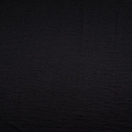 Креп кади стрейч 026-18756 черный однотонный