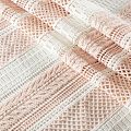 Гипюр-макраме К21-1079 бежево-белый