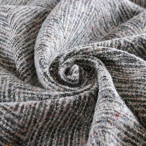 Ткань пальтовая 040-12154 серый меланж