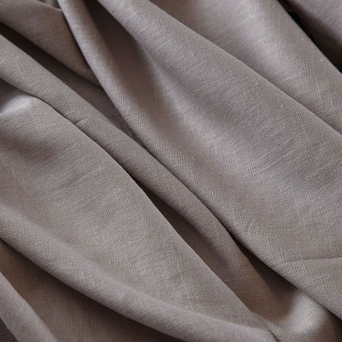 Лен-вискоза 035-17491 песочный однотонный
