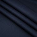 Ткань костюмная 025-19130 темно-синий однотонный