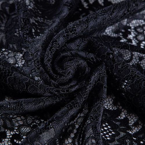 Гипюр 012-20673 черный