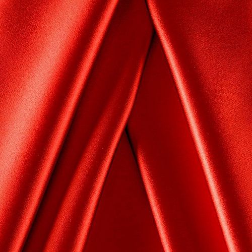 Атлас ватуссо 001-06195 темно-красный однотонный